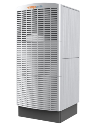 ChargePoint Power Block used for providing more power  to charging stations for fleets and high volume EV station useage